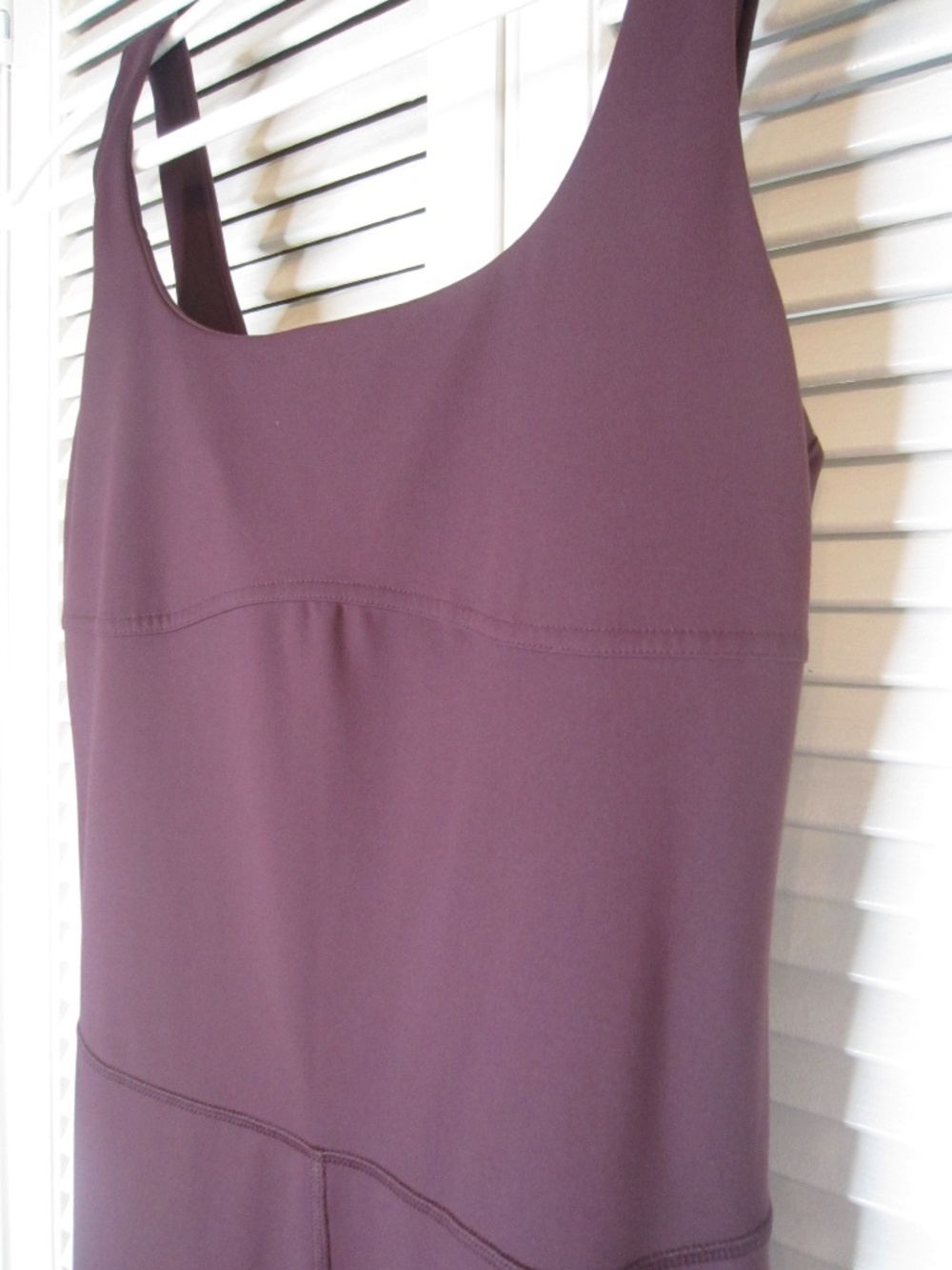 Fabletics PureLuxe Wide-Leg Jumpsuit in Oxblood - Size Medium Short - Picture 4 of 8